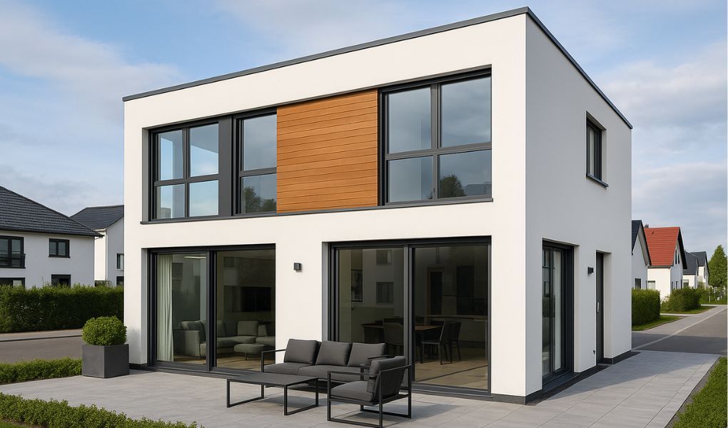 Fertighäuser in Kalbach