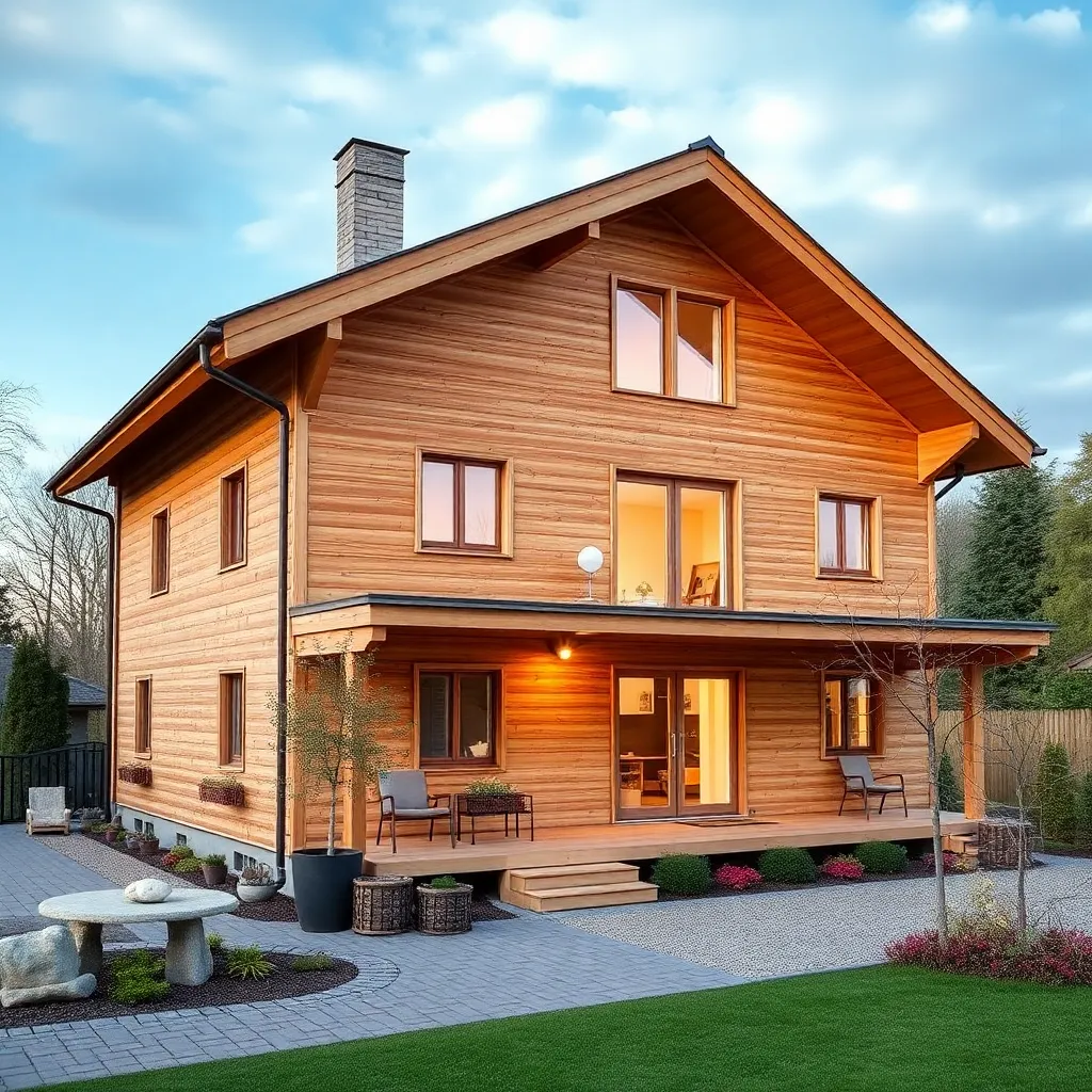 Negocio Massivholzhaus